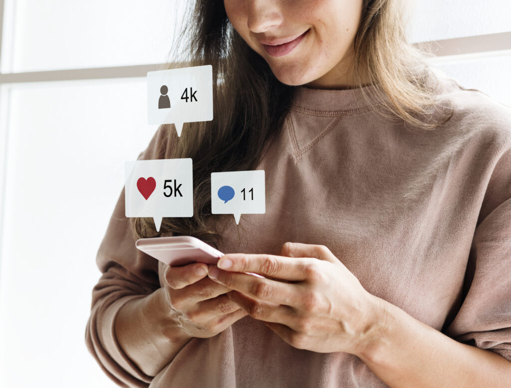 Follow social media CM