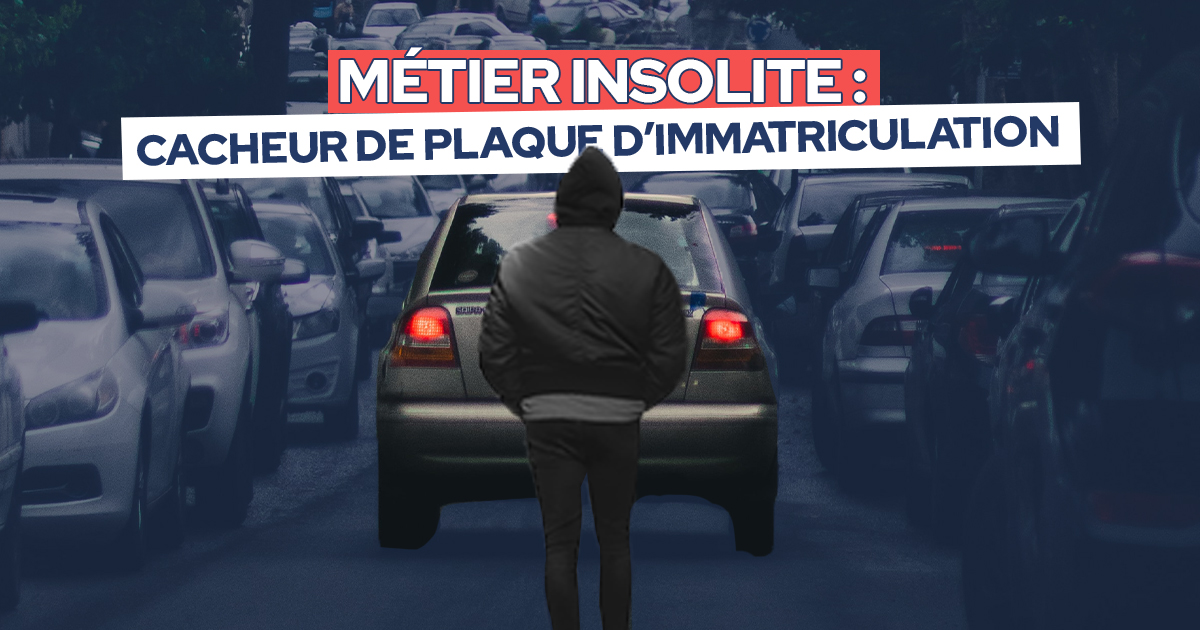 cacheur-de-plaque-d'immatriculation-embouteillage